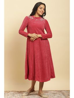 W - Pink Embellished Dress