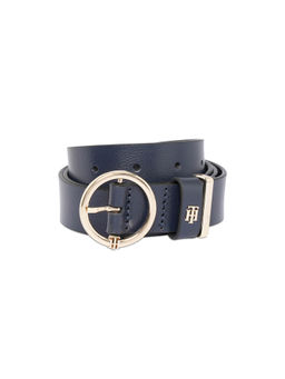 Tommy Hilfiger - Women Saika Casual Leather Belt - Navy Blue