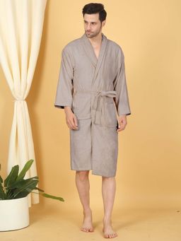 MULBERRY LIVING - Bamboo Bliss Terry Cotton Bath Robe