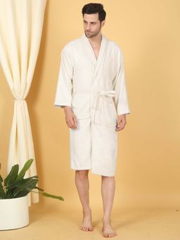 MULBERRY LIVING - Bamboo Bliss Terry Cotton Bath Robe