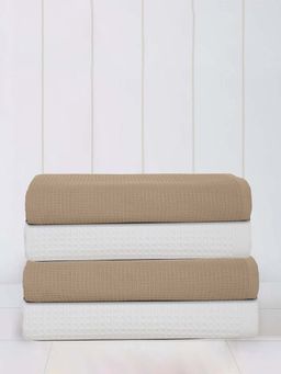 MULBERRY LIVING - Waffle Comfort Hand Towels (Set Of 4)