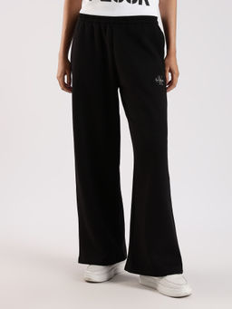 Calvin Klein - Women Black Solid Casual Trouser
