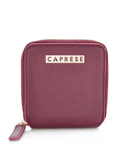 Caprese - Burgundy Ariel Zip-Around Small (Re) Wallets