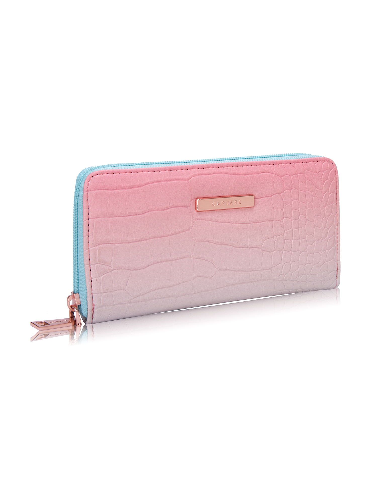 caprese pink wallet