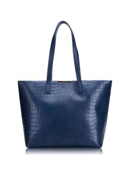 Caprese - Navy Blue Nika Large Tote Bag