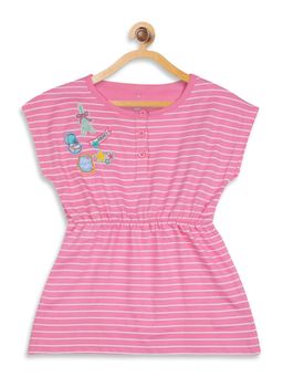 Elle Kids - Pink Round Neck T-Shirt