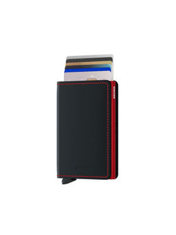 Secrid - Slim Wallet Matte Black & Red