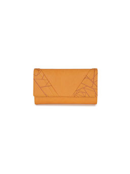 Baggit - Triangles Y G X Yellow Large Wallet