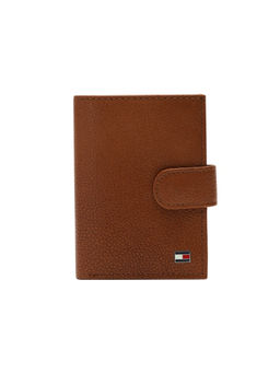 Tommy Hilfiger - Michael Mens Leather Card Holder Tan