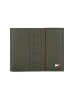 Tommy Hilfiger - Olive Leonard Pass Case Wallet