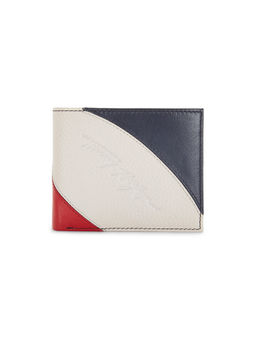 Tommy Hilfiger - Phoenix Mens Leather Global Coin Wallet Red & White & Blue
