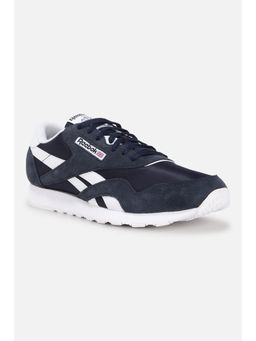 Reebok - Mens Classic Nylon Running Shoes Navy Blue