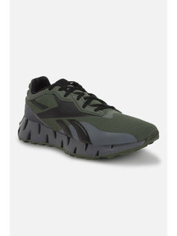 Reebok - Unisex Zig Dynamica 4 Adventure Running Shoes Olive Green