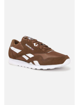 Reebok - Mens Classic Nylon Running Shoes Brown