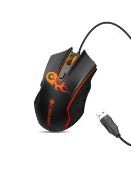Zebronics - Zeb-Clash - Premium USB Gaming Mouse with 6 Buttons