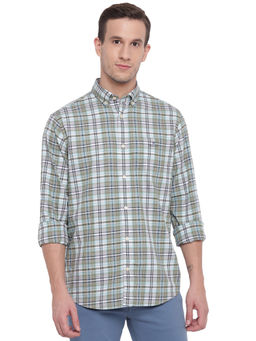 GANT - Multi-Color Checks Collar Neck Shirt