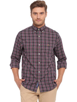 GANT - Multi-Color Checks Collar Neck Shirt