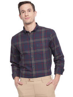 GANT - Navy Blue Checks Shirt