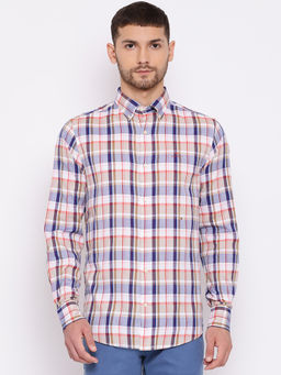 GANT - Multi-Color Checks Collar Neck Shirt