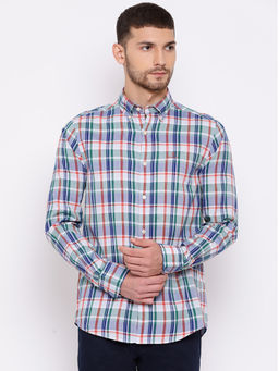 GANT - Multi-Color Checks Collar Neck Shirt
