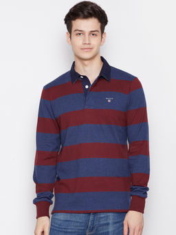 GANT - Multi-Color Stripes Polo T-Shirt