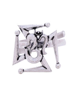 Voylla - Aarambh Om-Swastika Ring