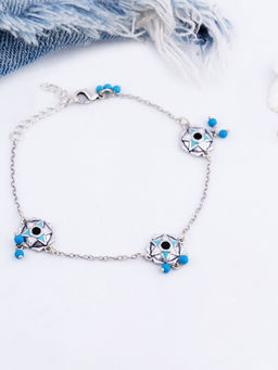 Voylla - Evil Eyes Tribal Inspired Anklets