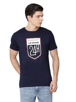 GANT - Blue Solid T-Shirt