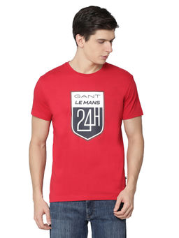 GANT - Red Solid T-Shirt