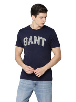 GANT - Blue Solid T-Shirt