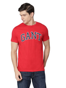 GANT - Red Solid T-Shirt