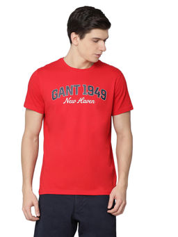 GANT - Red Solid T-Shirt
