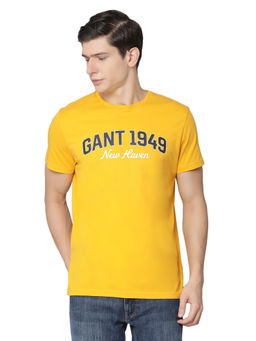 GANT - Yellow Solid T-Shirt