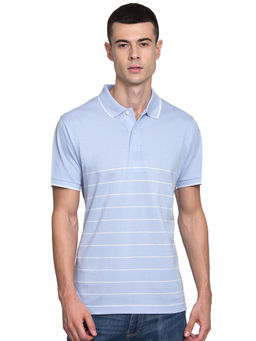 GANT - Blue Stripes Polo T-Shirt