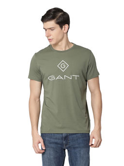 GANT - Green Solid T-Shirt