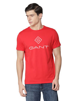 GANT - Red Solid T-Shirt