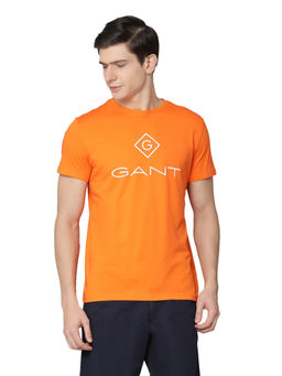 GANT - Orange Solid T-Shirt