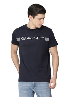 GANT - Blue Solid T-Shirt