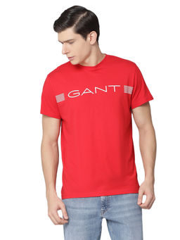 GANT - Red Solid T-Shirt