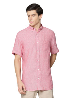 GANT - Pink Solid Casual Shirt