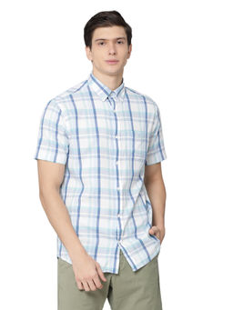 GANT - White Checks Casual Shirt