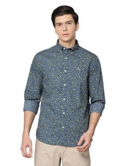 GANT - Blue Printed Casual Shirt
