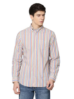 GANT - Multi-Color Stripes Printed Casual Shirt