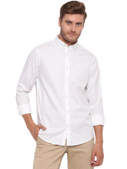 GANT - White Solid Shirt