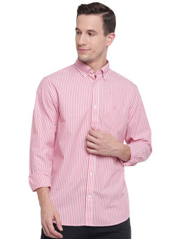 GANT - Pink Stripes Collar Neck Shirt
