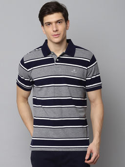 GANT - Dark Grey Stripes T-Shirt