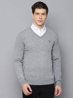 GANT - Grey Solid Sweater