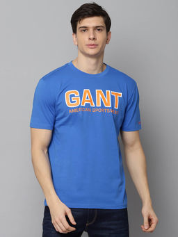 GANT - Blue Printed T-Shirt