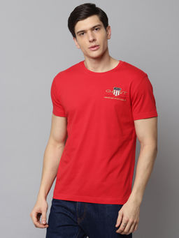 GANT - Light Red Printed T-Shirt