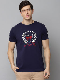 GANT - Blue Printed T-Shirt